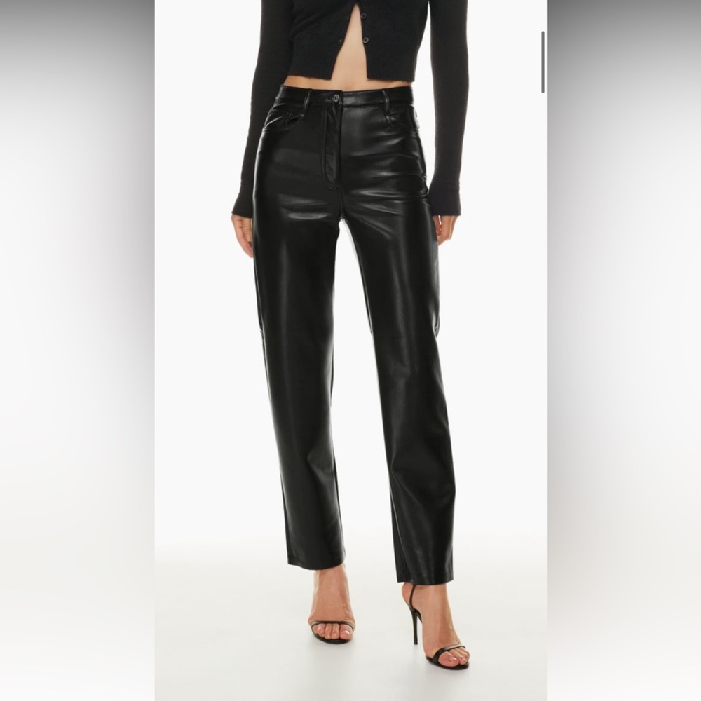 Aritzia Wilfred The Melina Leather Pants